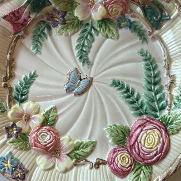 Vintage Fitz and Floyd Classics Embossed Plate - Picture 10 of 16